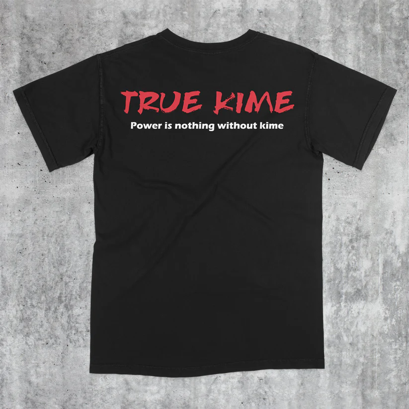 True Kime Branded Tee Shirt Back