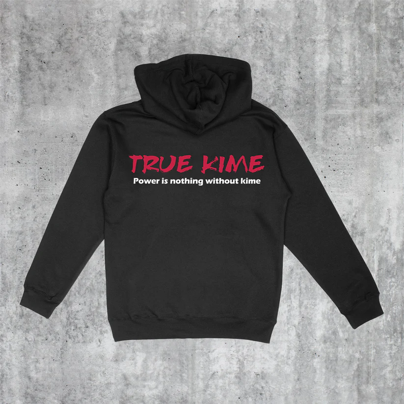 True Kime Branded Hoodie Back